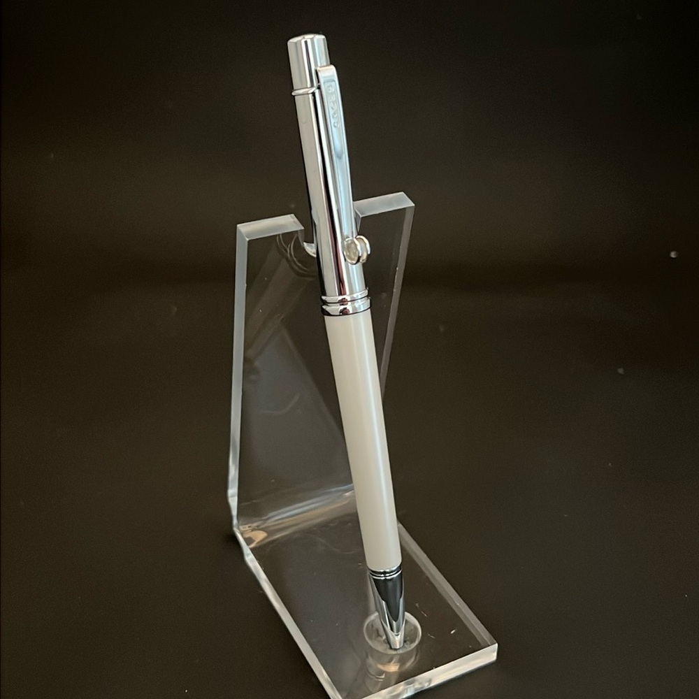 Cross Stylist Ballpoint Pen-Ivory/Swarovski Crystal Ball